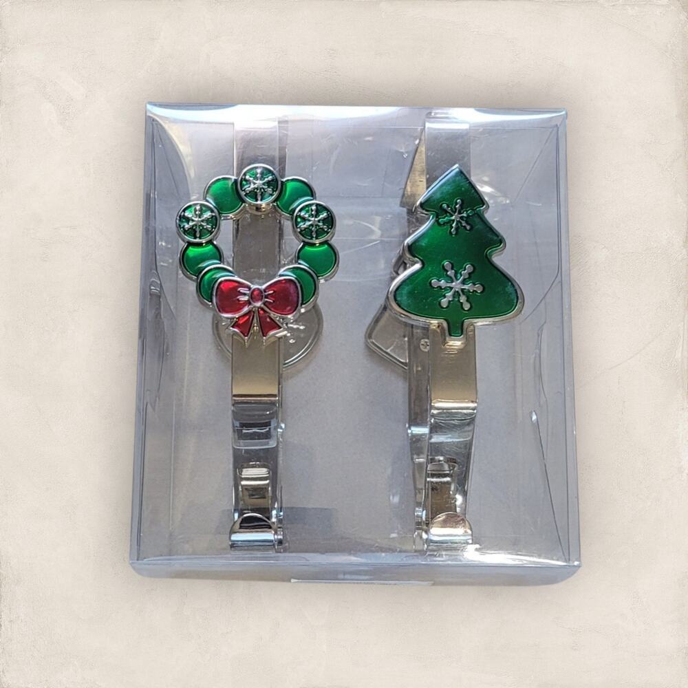 Holiday Decor Stocking Holders Set of 4
